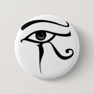 Egyptian eye Of Horus Pinback Button