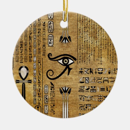 Egyptian Eye of Horus _ Wadjet Ornament