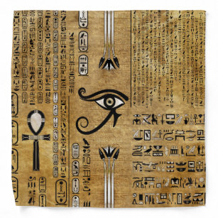 Egyptian Eye of Horus - Wadjet Ornament Bandana
