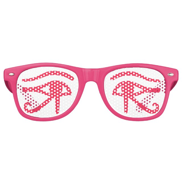 Egyptian Eyes Retro Sunglasses (Front)