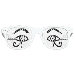 "Egyptian Eyes" SVG Customizable Color Retro Sunglasses