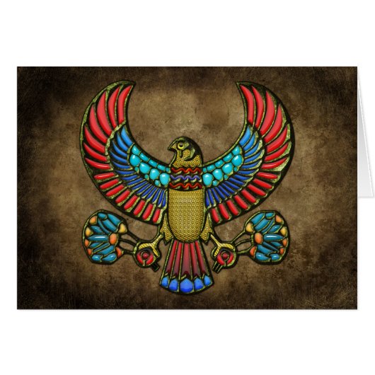 Egyptian Falcon Cards (Front Horizontal)