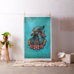 Egyptian Falcon God.  Fabric