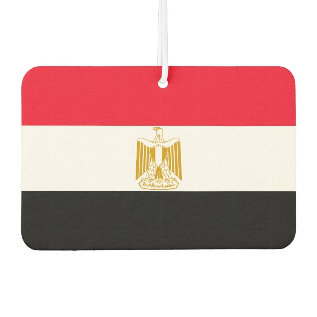 Egyptian Flag Air Freshener (Front)