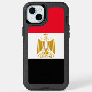 Egyptian flag and emblem iPhone 15 plus case