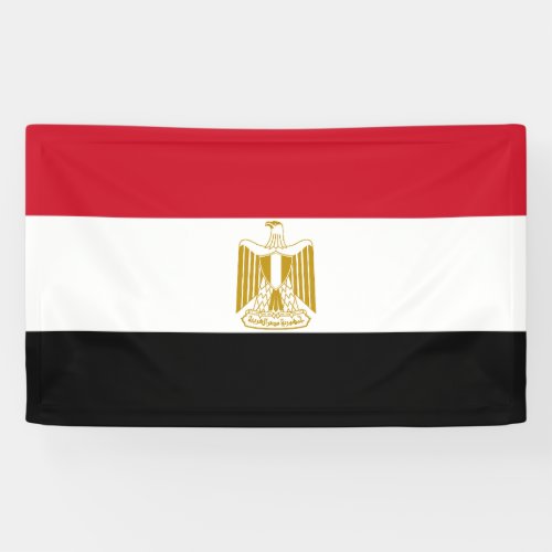 Egyptian flag banner