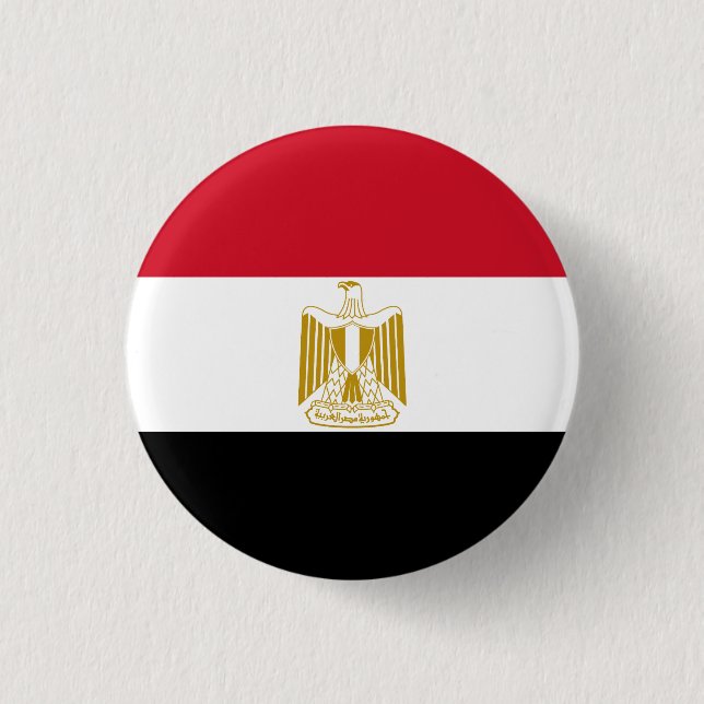 Egyptian flag button (Front)
