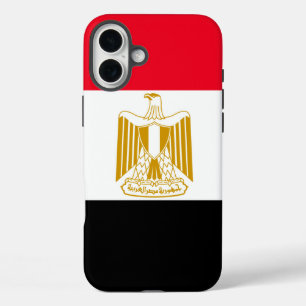 Egyptian Flag iPhone 16 Plus Case
