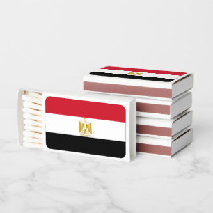 Egyptian Flag, Flag of Egypt Matchboxes