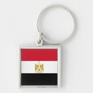 Egyptian flag keychain