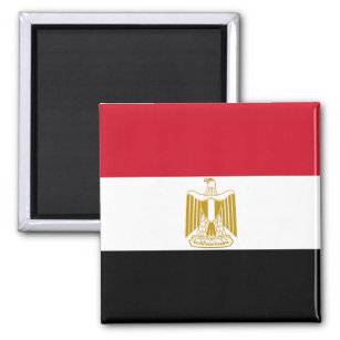 Egyptian flag magnet