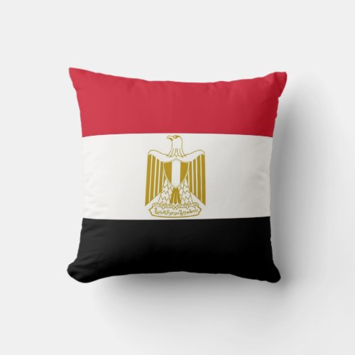 Egyptian Flag on American MoJo Pillow