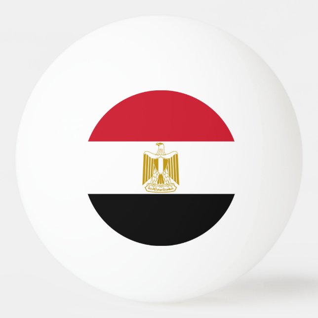 Egyptian flag ping pong ball (Front)