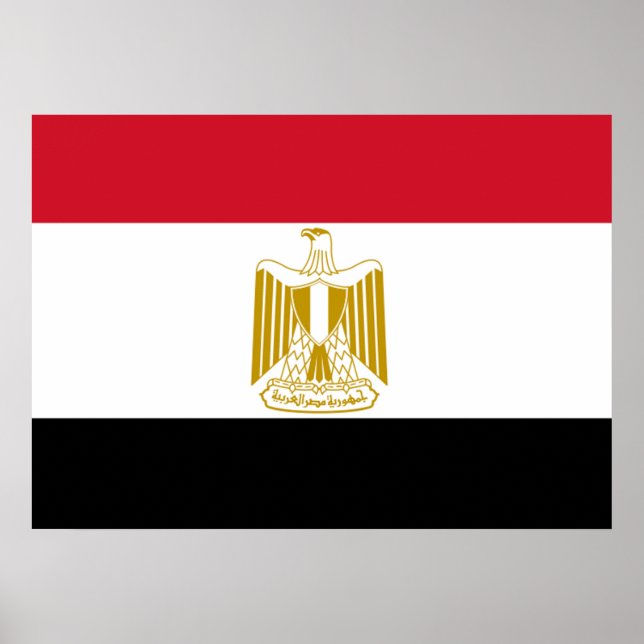 Egyptian flag poster (Front)