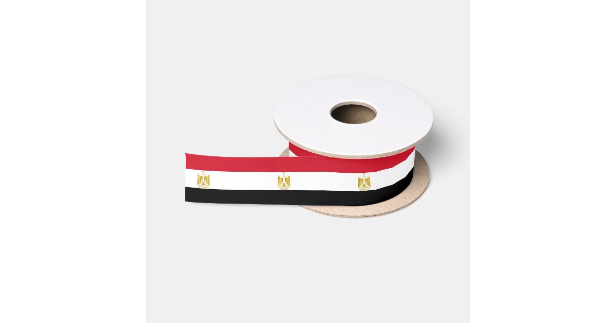 Pharaoh Ribbon Egyptian flag ribbon | Zazzle