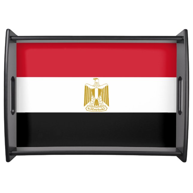 Egyptian flag serving tray (Front)