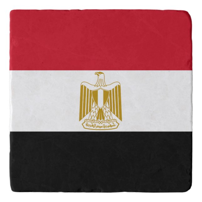 Egyptian flag trivet (Front)