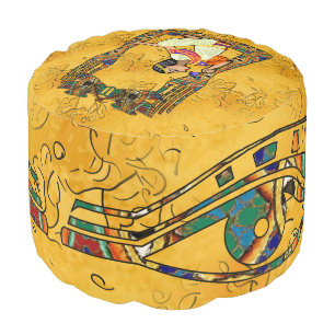 Egyptian Fusion Pouf