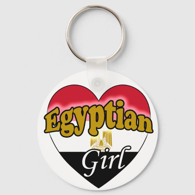 Egyptian Girl Keychain (Front)