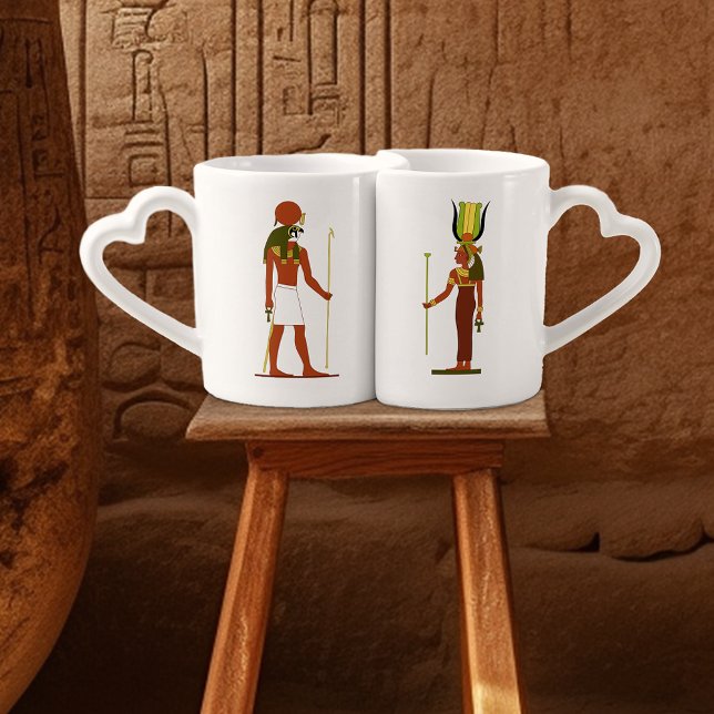 Egyptian God And Goddess Coffee Mug Set (Creator Uploaded)
