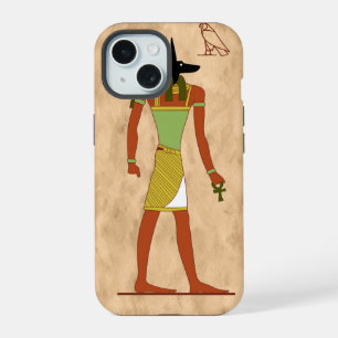 Egyptian God Anubis iPhone 15 Case