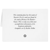 Egyptian God Horus Pectoral (Back Horizontal)