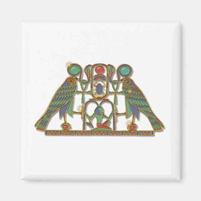 Egyptian God Horus Pectoral Magnet (Front)