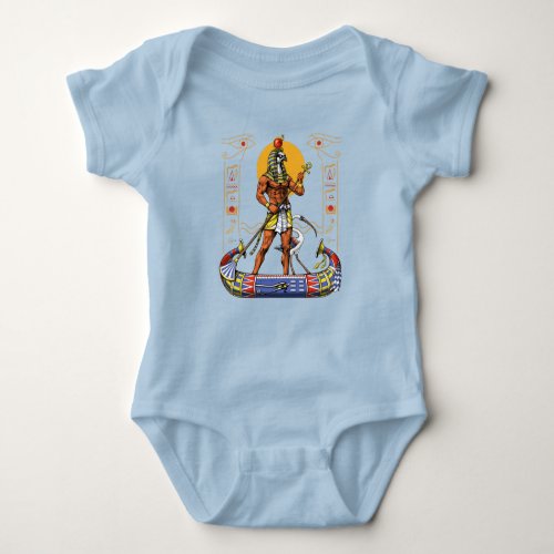 Egyptian God Ra Baby Bodysuit