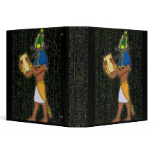 Egyptian God Thoth Binder