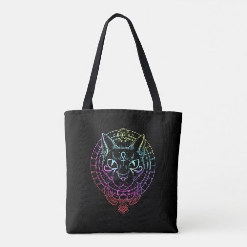 Egyptian goddess cat Bastet Tote Bag