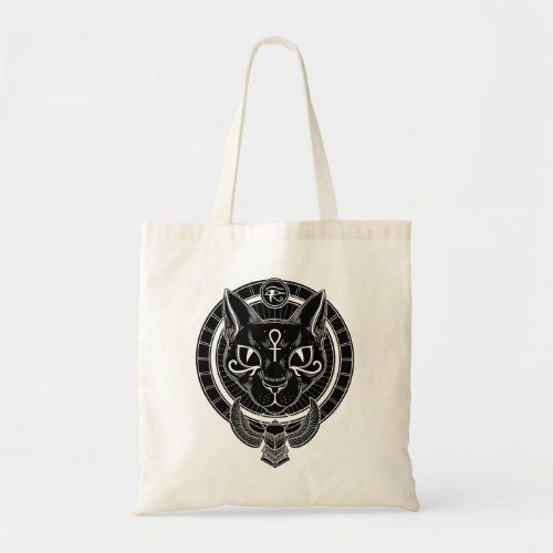 Egyptian goddess cat Bastet Tote Bag