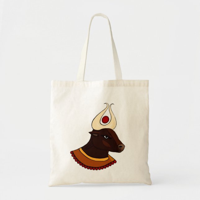 Egyptian Goddess Hathor Tote Bag (Front)