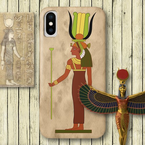 Egyptian Goddess Isis iPhone X Case