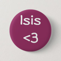 Egyptian Goddess - Isis love badge