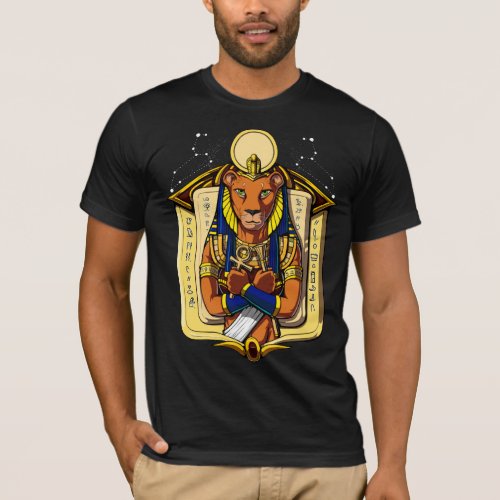 Egyptian Goddess Lioness Sekhmet God Bastet T_Shirt