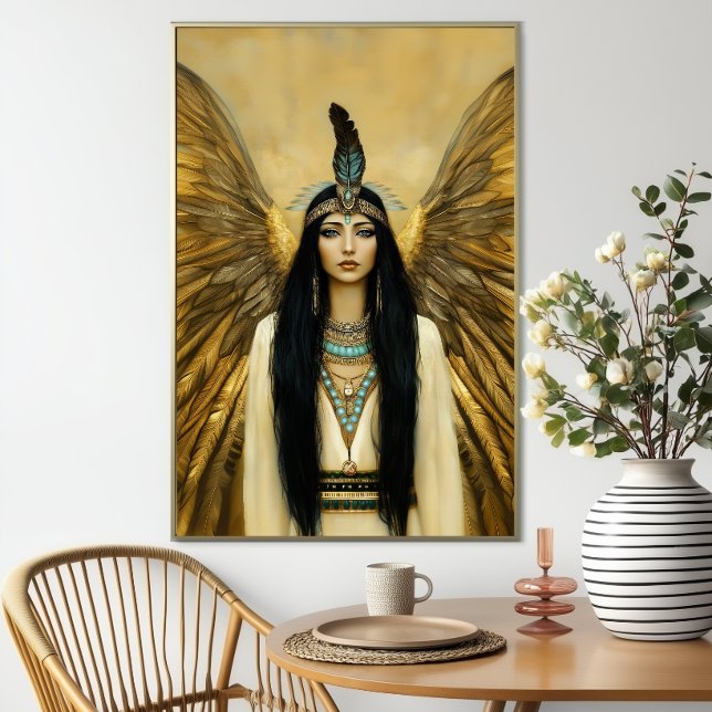 Egyptian Goddess Maat  Fantasy Art Poster (Creator Uploaded)