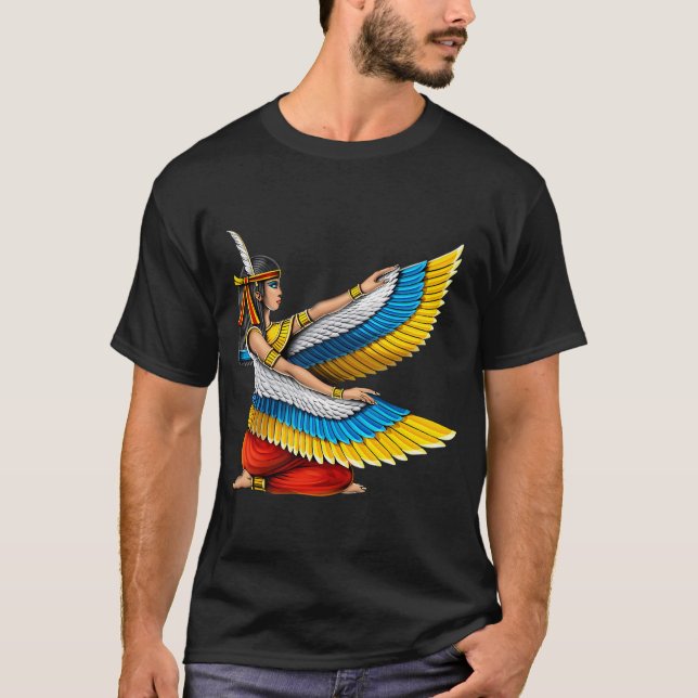 Egyptian Goddess Maat T-Shirt (Front)