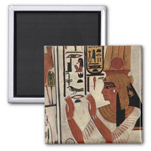 Egyptian Goddess Nefertari Magnet