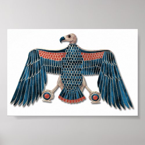 Egyptian Goddess Nekhbet Pectoral Poster