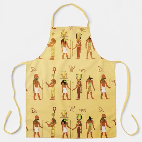 Egyptian Gods And Goddesses Apron