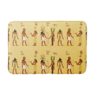 Egyptian Gods And Goddesses Bath Mat