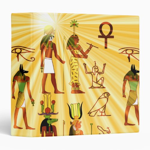 Egyptian Gods And Goddesses Binder