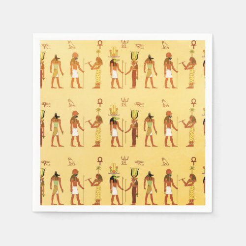 Egyptian Gods And Goddesses Napkins