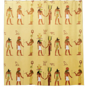 Egyptian Gods And Goddesses Shower Curtain
