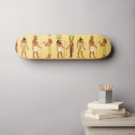Egyptian Gods And Goddesses Skateboard<br><div class="desc">Some members of the ancient Egyptian pantheon; Amun Ra, Isis, Anubis, Sesheta and Sebek Ra.</div>