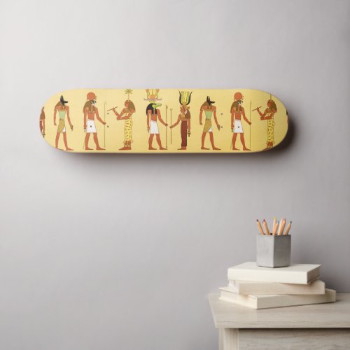 Egyptian Gods And Goddesses Skateboard