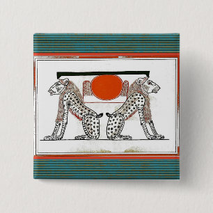 Egyptian Gods Button