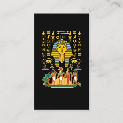 Egyptian Gods Egypt Pharaoh Deities Anubis Horus Business Card