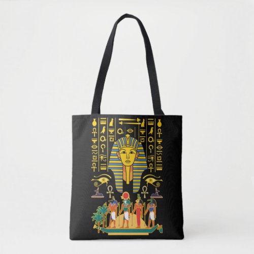 Egyptian Gods Egypt Pharaoh Deities Anubis Horus Tote Bag