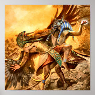 Egyptian Gods Poster